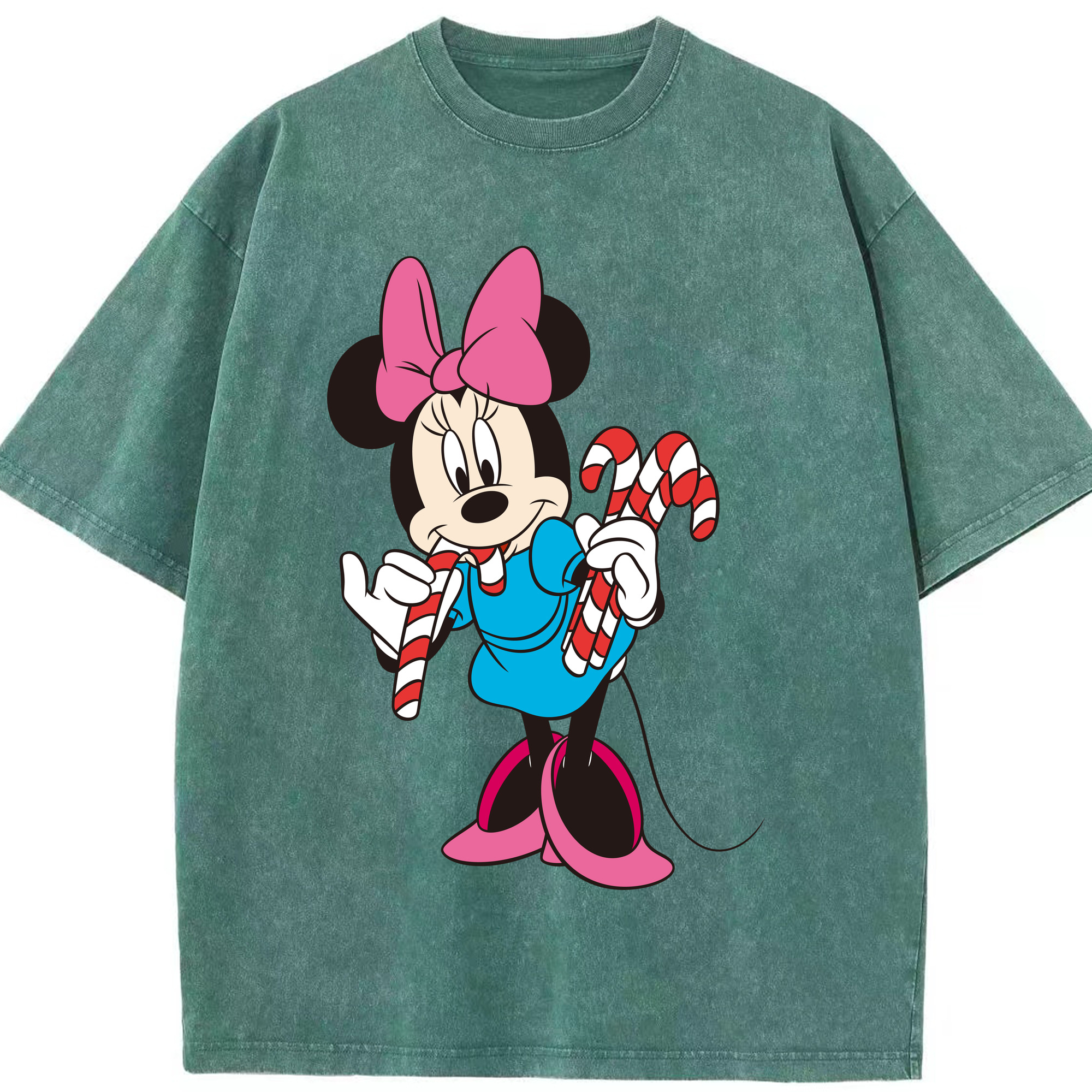 （画像用） ミッキーマウス Mickey Mouse 綿100% ヴィンテージ風 半袖Tシャツ（フロントプリント）